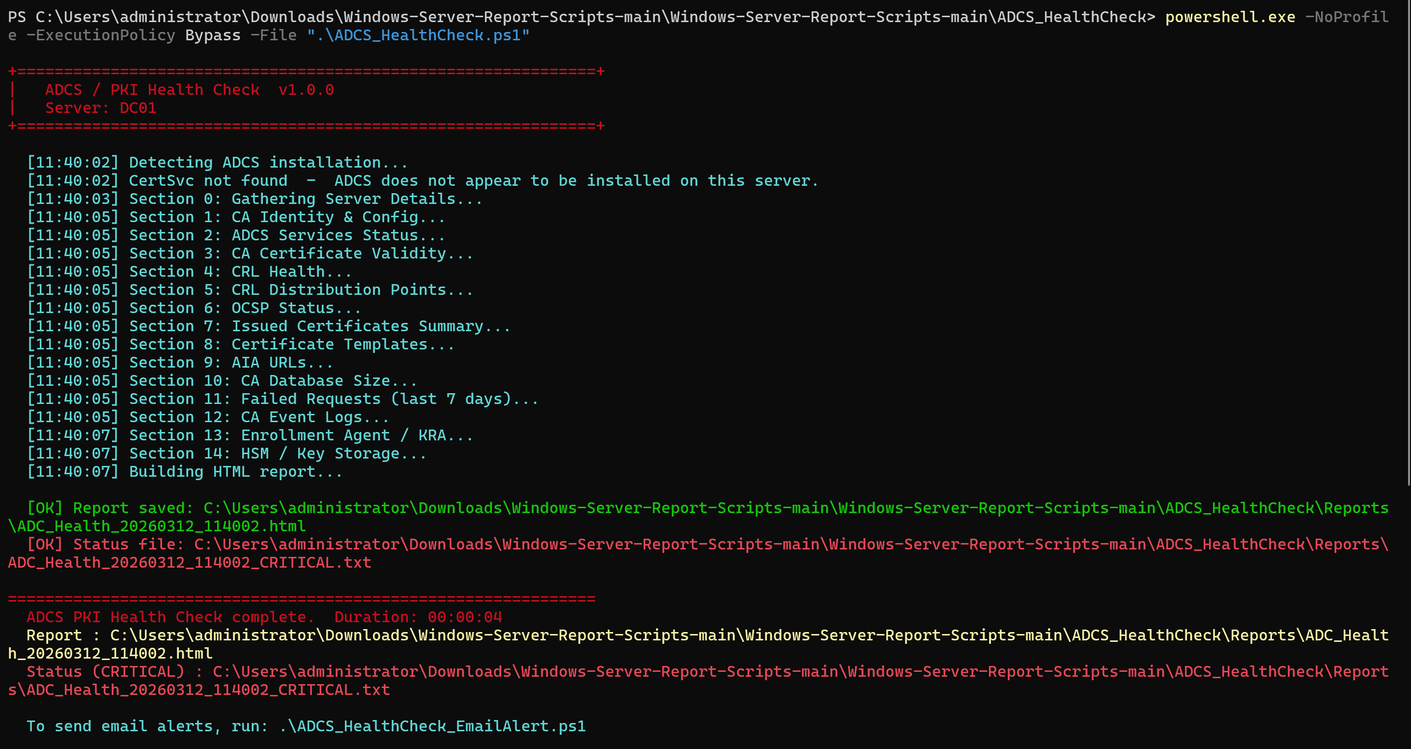 Access and control script workflow